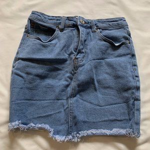 WOMENS DENIM SKORT [SIZE: 0 - 2]